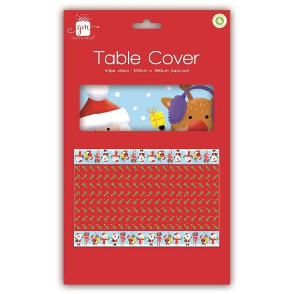 KIDS XMAS CHARACTER TABLE COVER