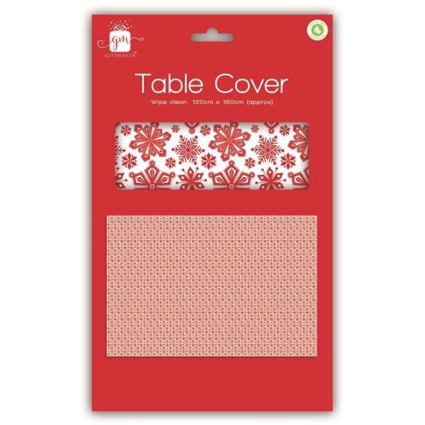 SNOWFLAKE TABLE COVER