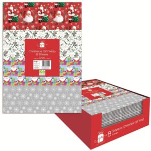 8pk XMAS GIFT WRAP