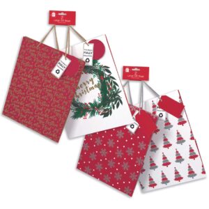 2pk LG. XMAS GIFT BAGS