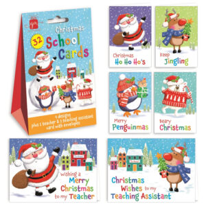 32pk SCHOOL XMAS CARDS