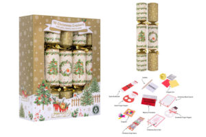 10pk 12in ROBIN & WREATH CRACKERS