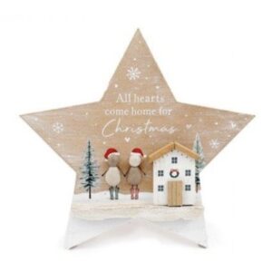 22cm PEBBLE XMAS STAR