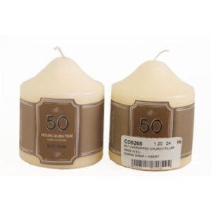 8x7 50hr CHURCH PILLAR CANDLE